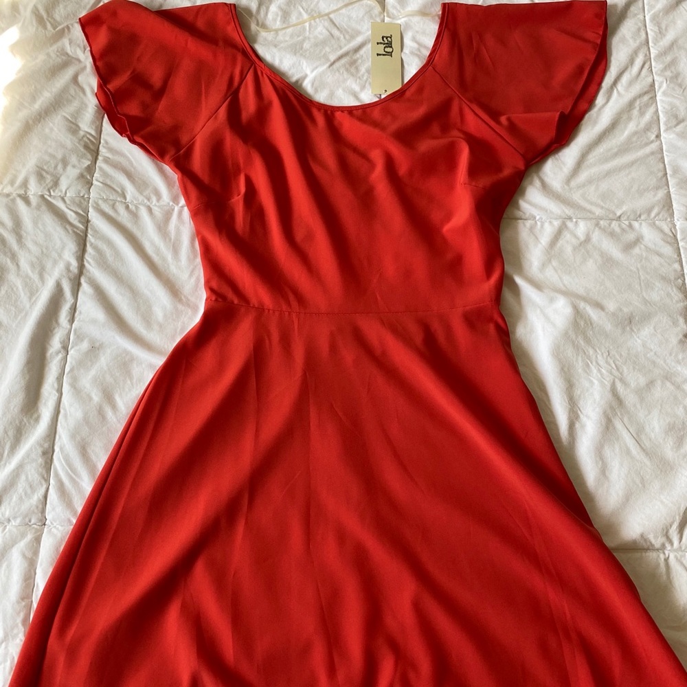 Medium Lola Tangerine Dress